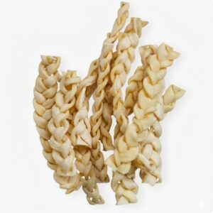 Pelle di Testa di  Manzo Intrecciata 15 Cm