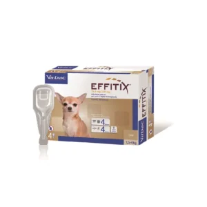 Effitix cane Toy - 4 pipette 0,44 ml- cani da 1,5 a 4 kg