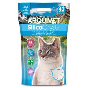 Silica Crystal – Lettiera per gatti a base di sabbia silicea – Elevato potere assorbente