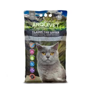 Lettiera classica per gatti Arquivet 10 kg