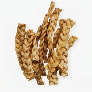 Pelle di Testa di Agnello Intrecciata 15 Cm