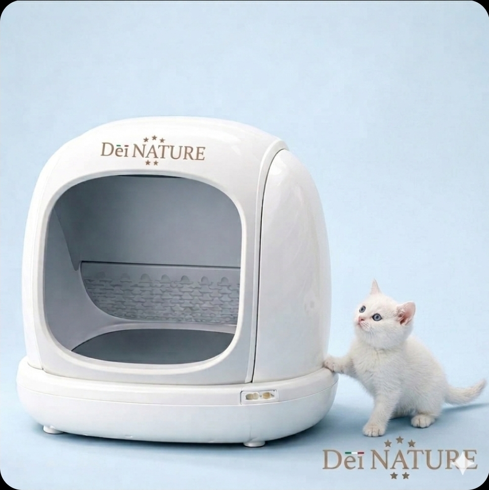 DeiNATURE Selbstreinigende Katzentoilette – Bild 3