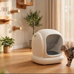 DeiNATURE Selbstreinigende Katzentoilette
